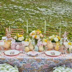 Mrs. Alice Dinner Plates|Scalloped Easter Dinner & Starter Plate (Set Of 8)