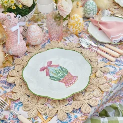 Mrs. Alice Dinner Plates|Scalloped Easter Dinner Plate