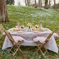 Mrs. Alice Dinner Plates|Scalloped Easter Dinner Plate