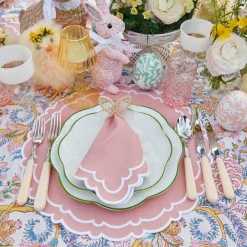 Mrs. Alice Starter Plates|Scalloped Easter Starter Plate