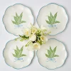 Mrs. Alice Dinner Plates|Scalloped Lily Of The Valley Dinner Plate (Set Of 4)