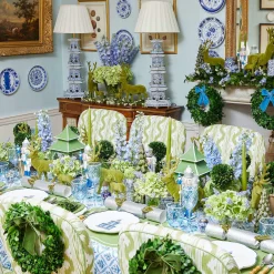 Mrs. Alice Dinner Plates|Scalloped Pagoda Dinner Plate