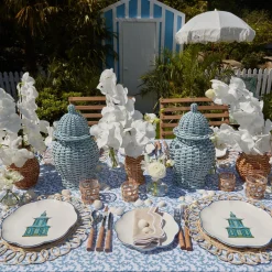 Mrs. Alice Dinner Plates|Scalloped Pagoda Dinner Plate (Set Of 4)