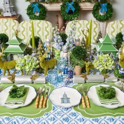 Mrs. Alice Crockery Sets|Scalloped Pagoda Starter Plate (Set Of 4)