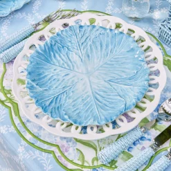 Mrs. Alice Cabbage Crockery|Serena Cabbage Dinner Plate (Set Of 4)