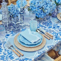 Mrs. Alice Napkins|Serena Cornflower Blue Napkins (Set Of 4)