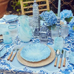 Mrs. Alice Placemats|Serena Cornflower Blue Placemats (Set Of 4)
