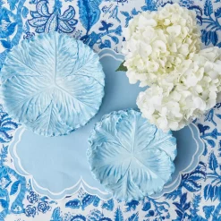 Mrs. Alice Placemats|Serena Cornflower Blue Placemats (Set Of 4)