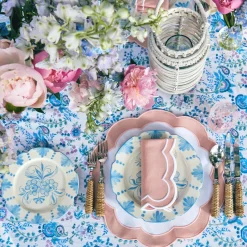 Mrs. Alice Seville Crockery|Seville Blue Gardenia Starter Plate