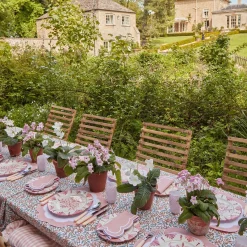 Mrs. Alice Dinner Plates|Seville Pink Gardenia Dinner Plate