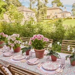 Mrs. Alice Seville Crockery|Seville Pink Gardenia Dinner Plate