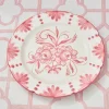 Mrs. Alice Starter Plates|Seville Pink Gardenia Starter Plate