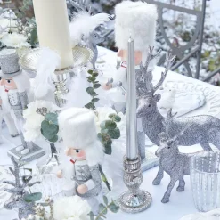 Mrs. Alice Candles|Silver Candles (Set Of 8)