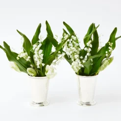 Mrs. Alice Vases|Silver Mint Julep Cups (Pair)