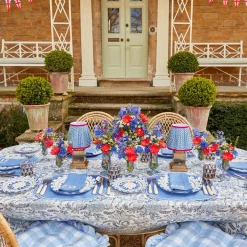 Mrs. Alice Vases|Small Blue Fluted Vase (Set Of 3)