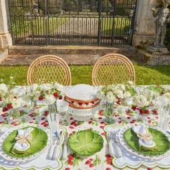 Mrs. Alice Vases|Small Green Fluted Vase (Set Of 3)