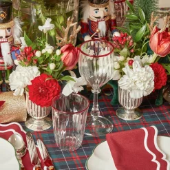 Mrs. Alice Vases|Small Mercury Fluted Vase (Pair)