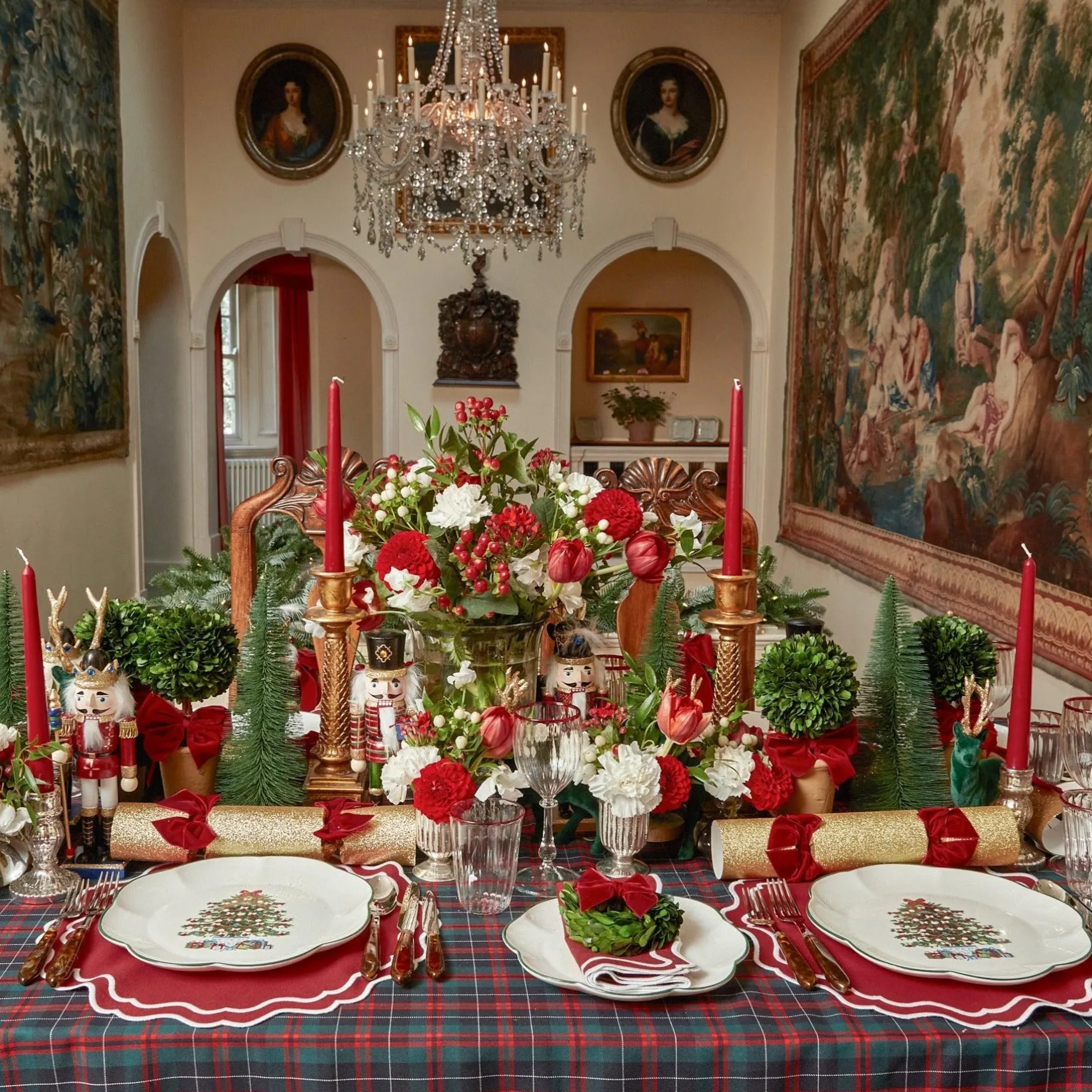 Mrs. Alice Vases|Small Mercury Fluted Vase (Pair)