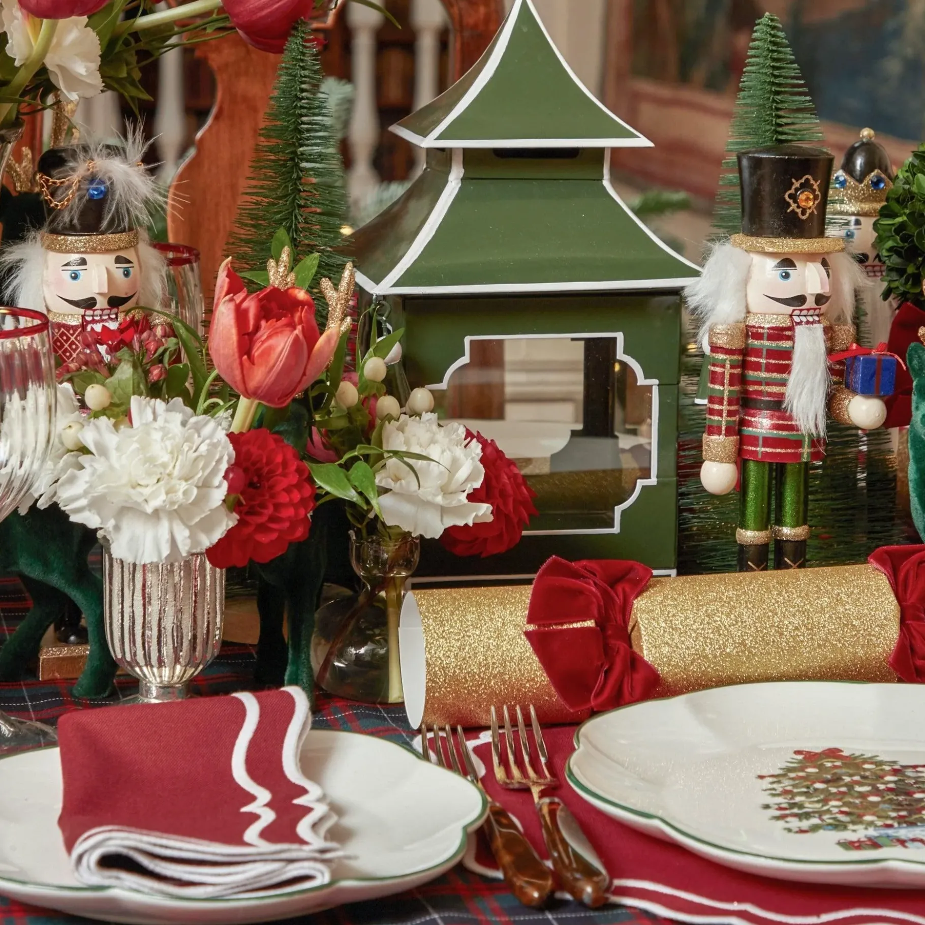 Mrs. Alice Vases|Small Mercury Fluted Vase (Pair)