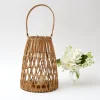 Mrs. Alice Candle Holders|Small Rattan Lantern
