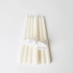 Mrs. Alice Candles|Snow White Candles (Set Of 8)