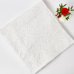 Mrs. Alice Tablecloths|Snowflake Applique Tablecloth