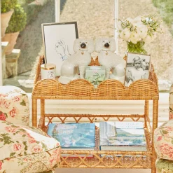 Mrs. Alice Tables|Sophia Rattan Side Table