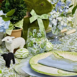 Mrs. Alice Glasses|Spring Floral Glasses (Set Of 4)