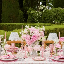 Mrs. Alice Lamps & Lighting|Tall Rechargeable Lamp With White Seagrass Lampshade