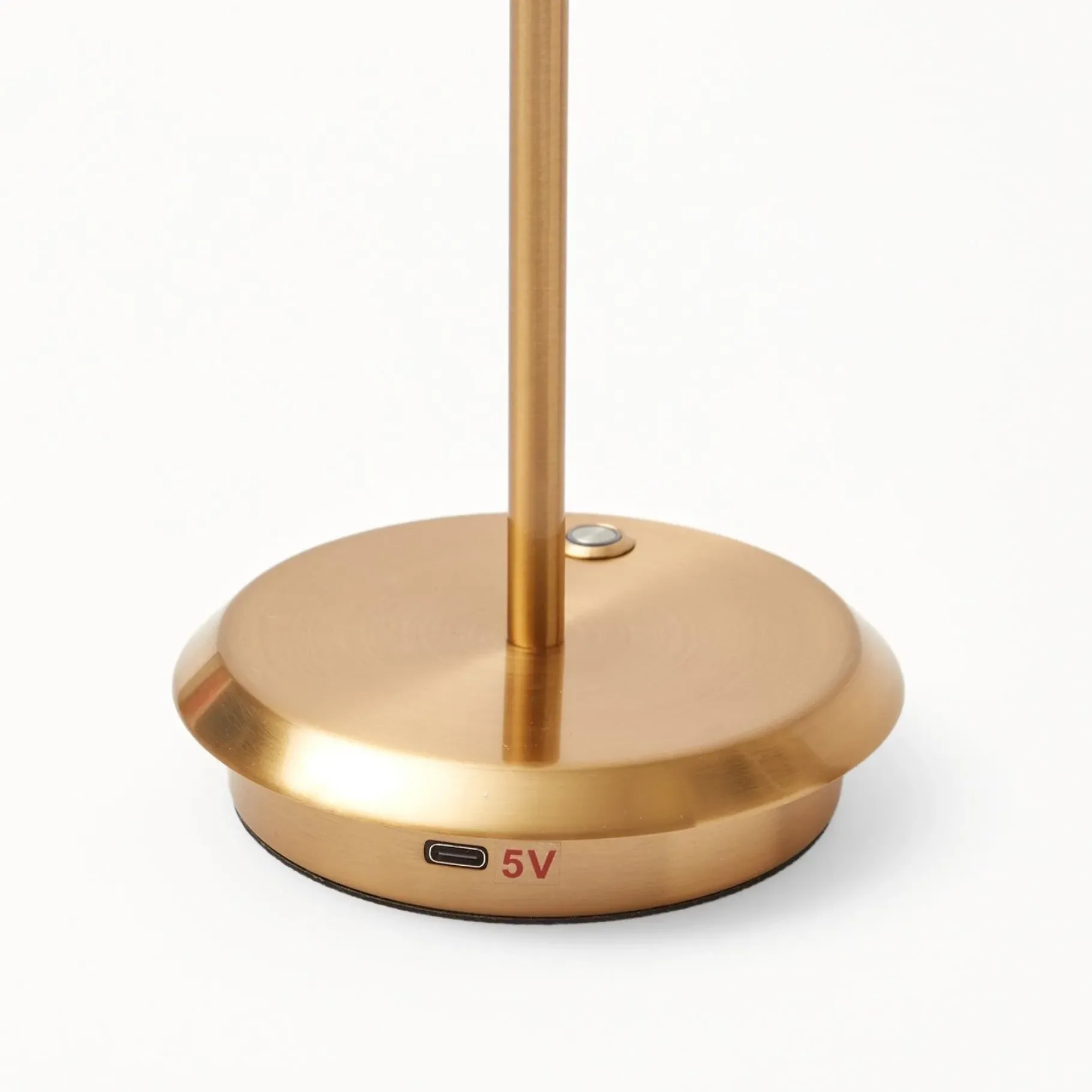 Mrs. Alice Lamps & Lighting|Tall Rechargeable Lamp With Pink Lotus Lampshade