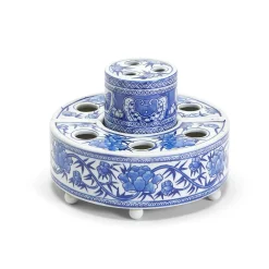 Mrs. Alice Vases|Three Piece Chinoiserie Vase