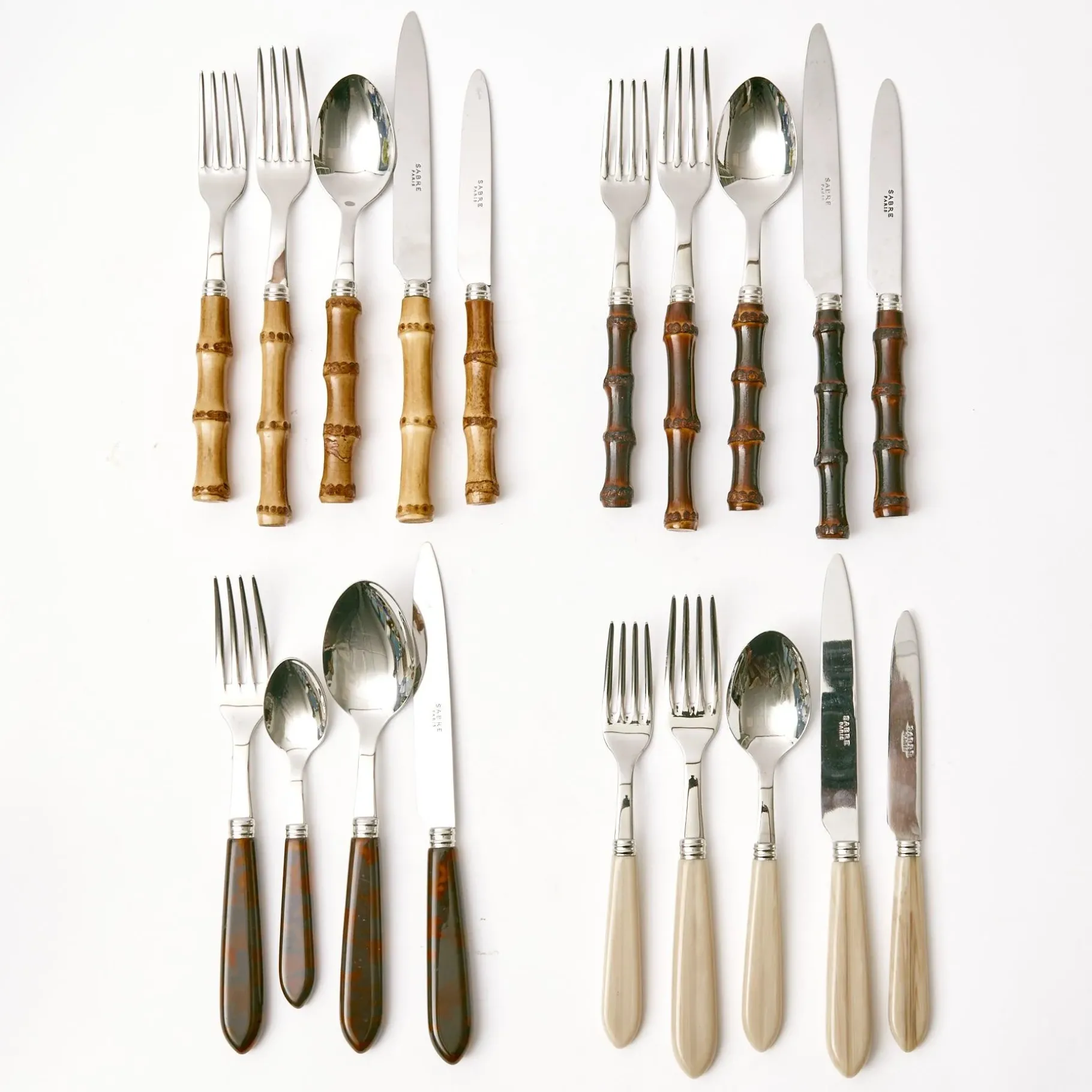 Mrs. Alice Cutlery Sets|Tortoiseshell Cutlery Set (4 Piece)