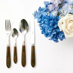 Mrs. Alice Cutlery Sets|Tortoiseshell Cutlery Set (4 Piece)