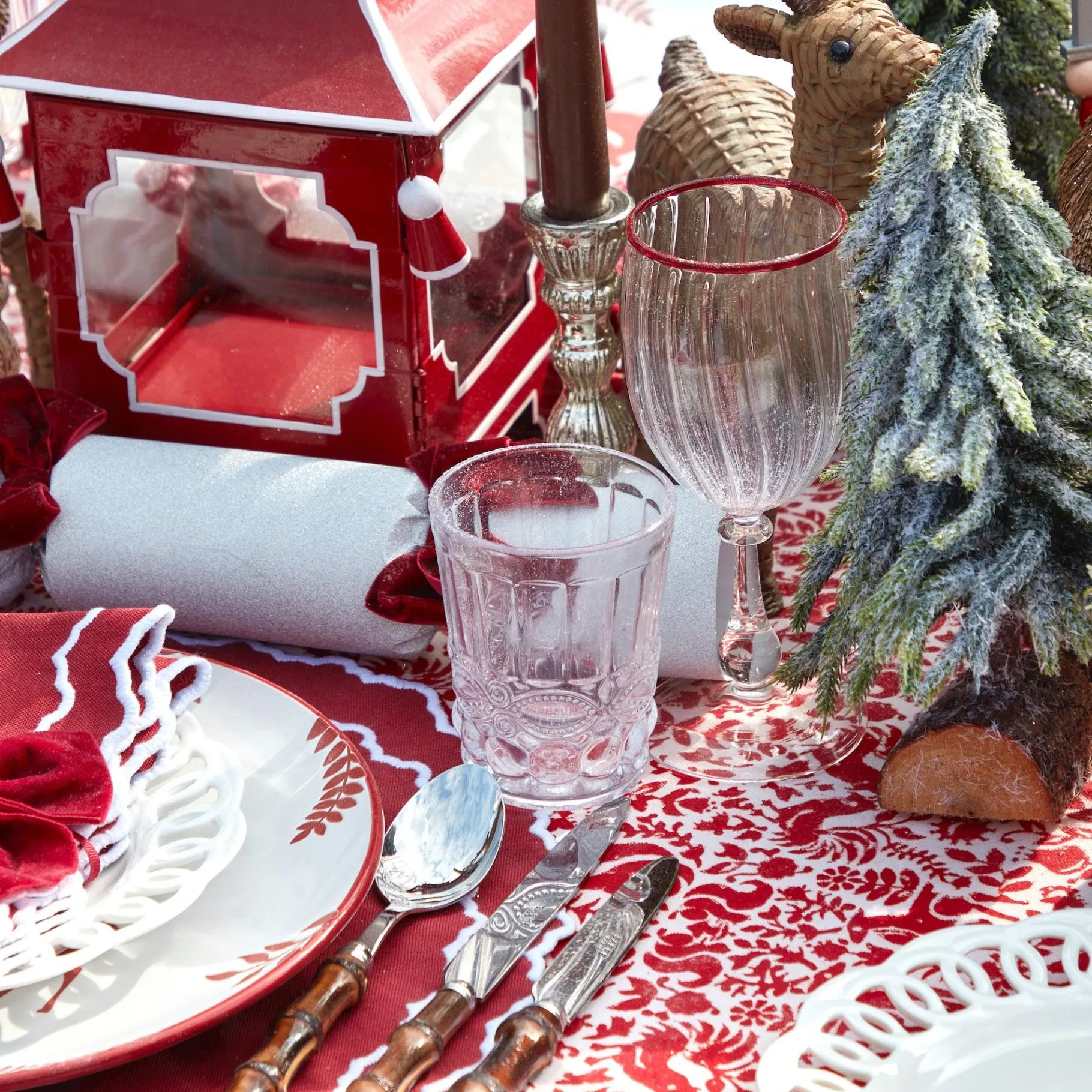 Mrs. Alice Glasses|Venetian Glass Tumblers (Set Of 6)