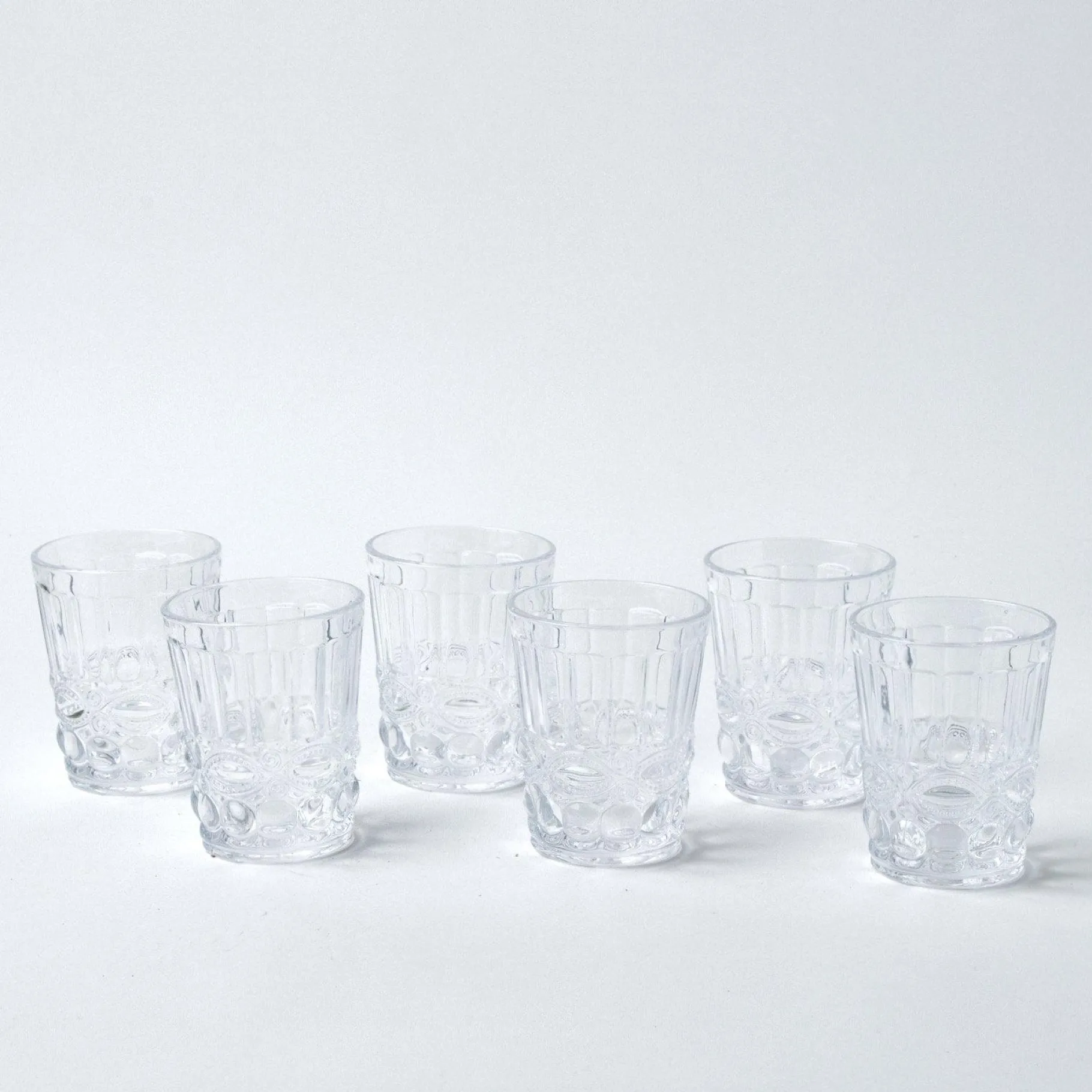 Mrs. Alice Glasses|Venetian Glass Tumblers (Set Of 6)