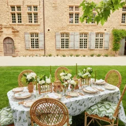 Mrs. Alice Tablecloths|White Lily Of The Valley Tablecloth