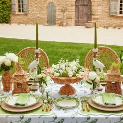 Mrs. Alice Tablecloths|White Lily Of The Valley Tablecloth