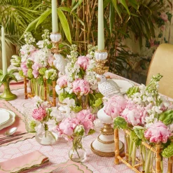 Mrs. Alice Candle Holders|White Parrot Candle Holder (Pair)