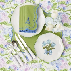 Mrs. Alice Cutlery Sets|White Rattan Cutlery (5 Piece)