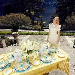 Mrs. Alice Cutlery Sets|White Rattan Cutlery (5 Piece)