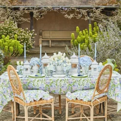 Mrs. Alice Pagodas & Lanterns|White Rattan Pagoda Lantern