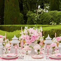 Mrs. Alice Pagodas & Lanterns|White Rattan Pagoda Lantern
