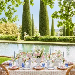 Mrs. Alice Vases|White Rattan Vase (Set Of 3)