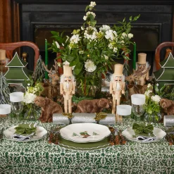 Mrs. Alice Glassware Sets|White Ribbon Water & Wine Glassware Set