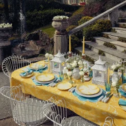 Mrs. Alice Candlescapes|Yellow Melograno Candlescape