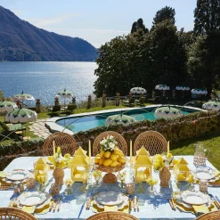 Mrs. Alice Pagodas & Lanterns|Yellow Pagoda Lantern